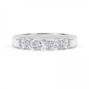De Beers Forevermark 5 Stone Band